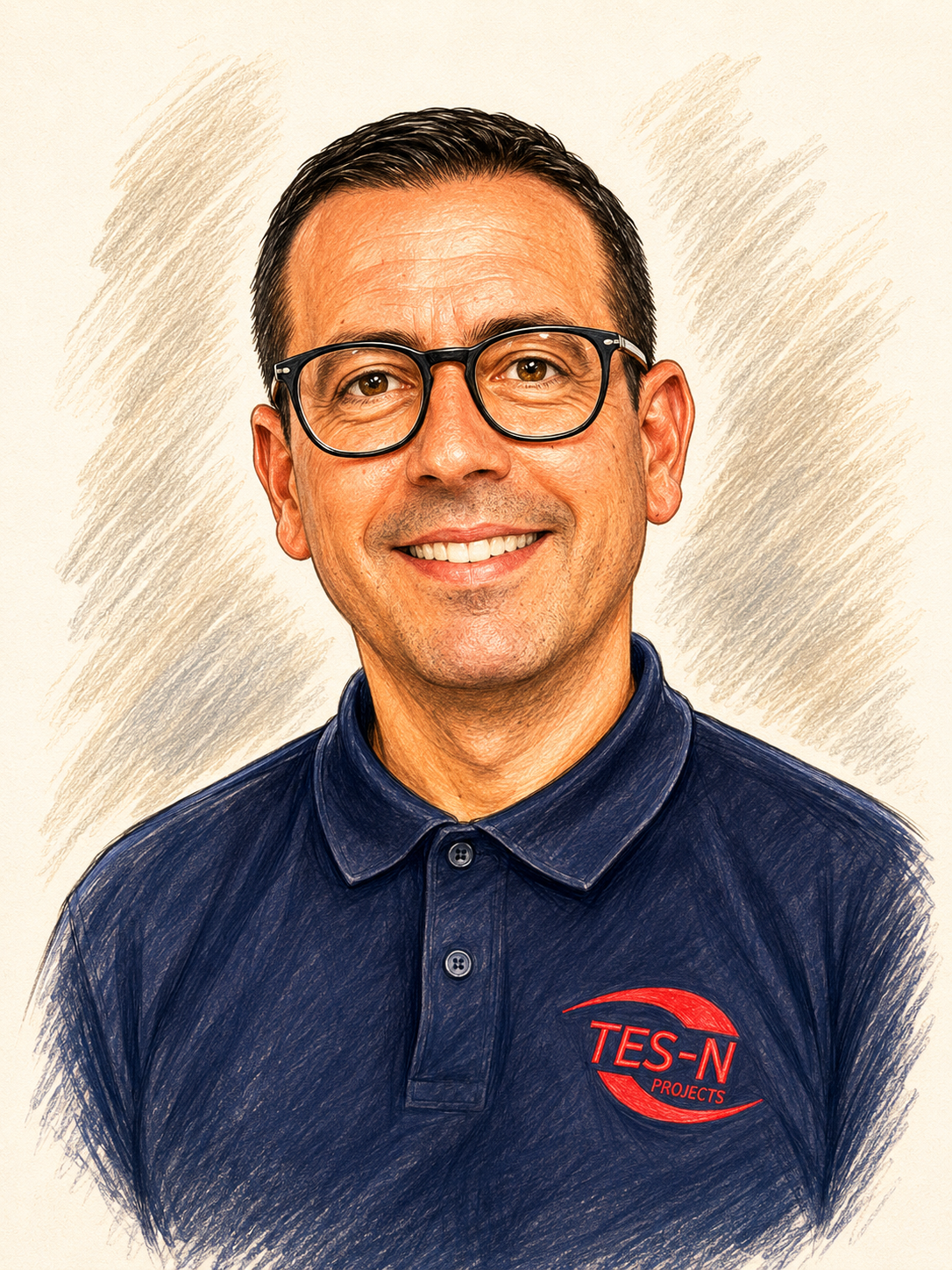 Portrait of Sean Savage, Site Manager